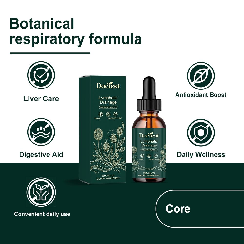 60ml Docteat Lymphatic Drainag - đánh giá và giá Herbal Wellness In