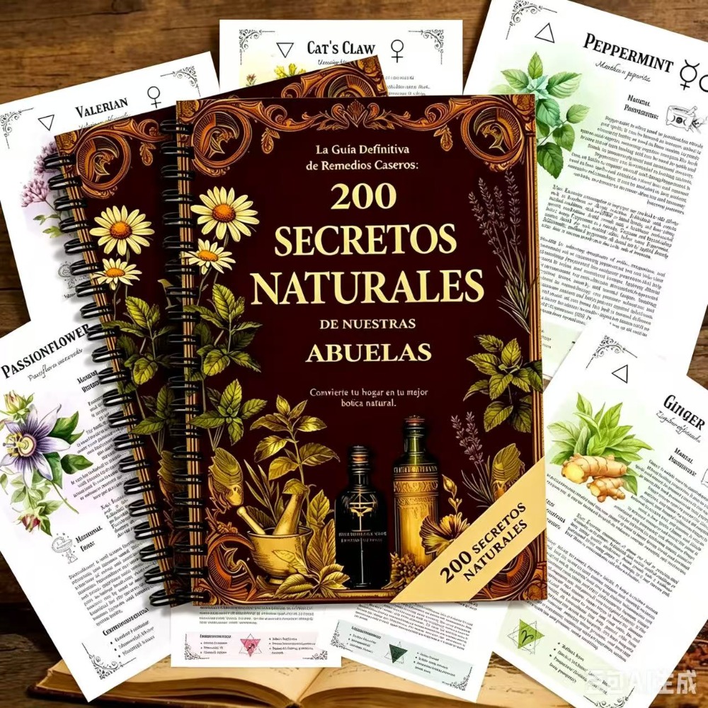 200 Natural Secrets A5 Spanish - đánh giá và giá Natural Herbal Wellness
