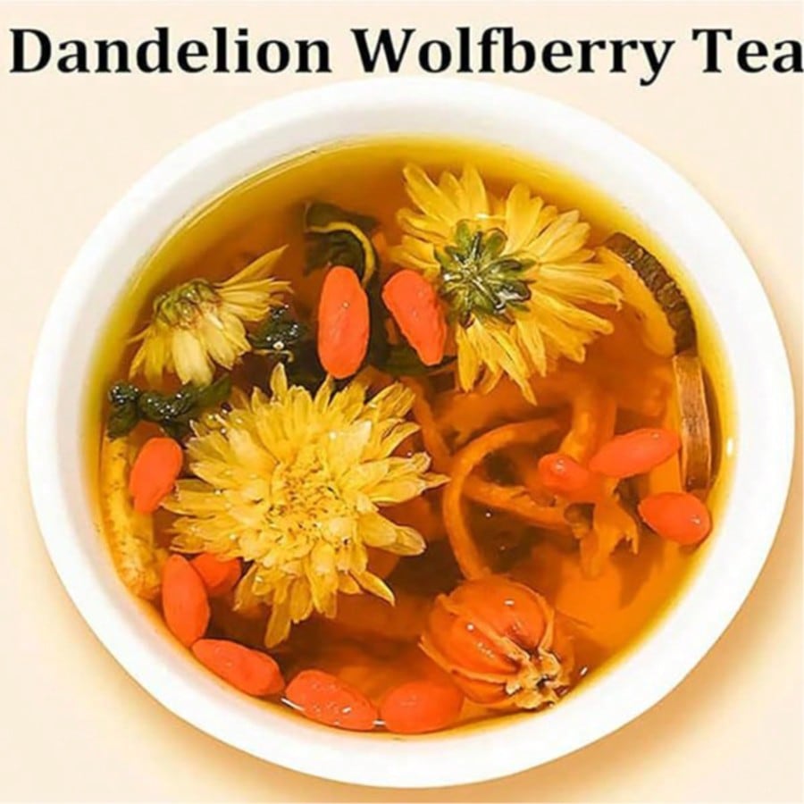 Dandelion Wolfberry Herbal Tea - đánh giá và giá Natural Herbal Wellness