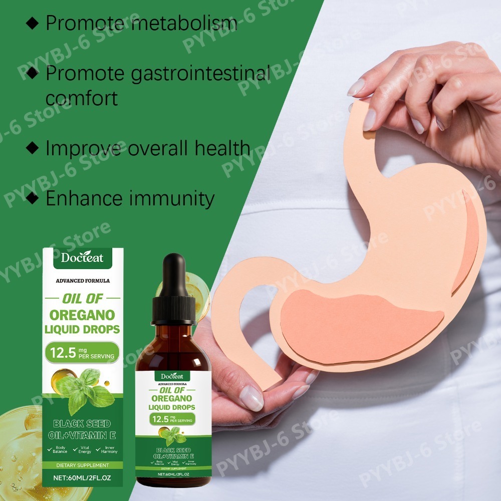 Oregano Oil Liquid Drops 60ml  - đánh giá và giá Herbal Wellness In